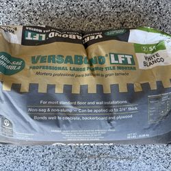 VERSA BOND LFT 50LB BAG - WHITE