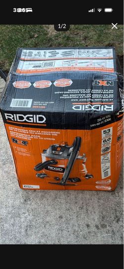 RIDGID HD1400 wet/dry Vac  NEW