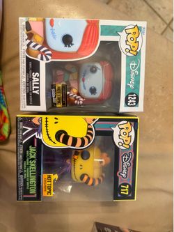 jack & sally funko pops