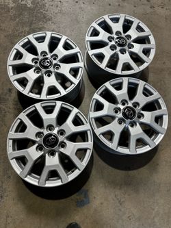 OEM 2024-2026 Toyota Tacoma 17” Alloy Wheels – Set of 4 – Like New