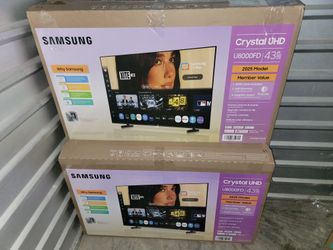 Samsung 43” Class U8000F Series Crystal UHD 4K Smart Tizen TV 2025 Model UN43U8000FFXZA