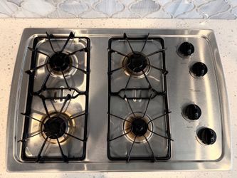 Whirlpool 30” Drop-In Gas Cooktop Stainless Steel Model W3CG3014XS