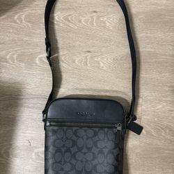 COACH Houston Flight Bag In Signature Canvas