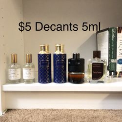 fragrance decants cologne perfume men 5ml