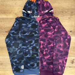 Purple n Blue Shark Bape