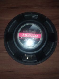 12 inch Subwoofer by Acoustic Model # NWX-1244
