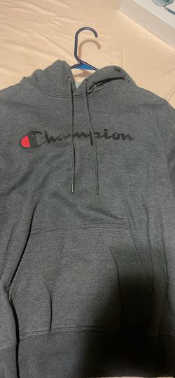 Grey champion hoodie