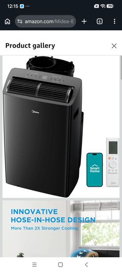 midea 14000btu duo inverter portable air conditioner