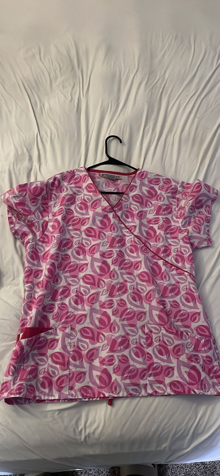 Med Scrubs Butterfly’s and flowers