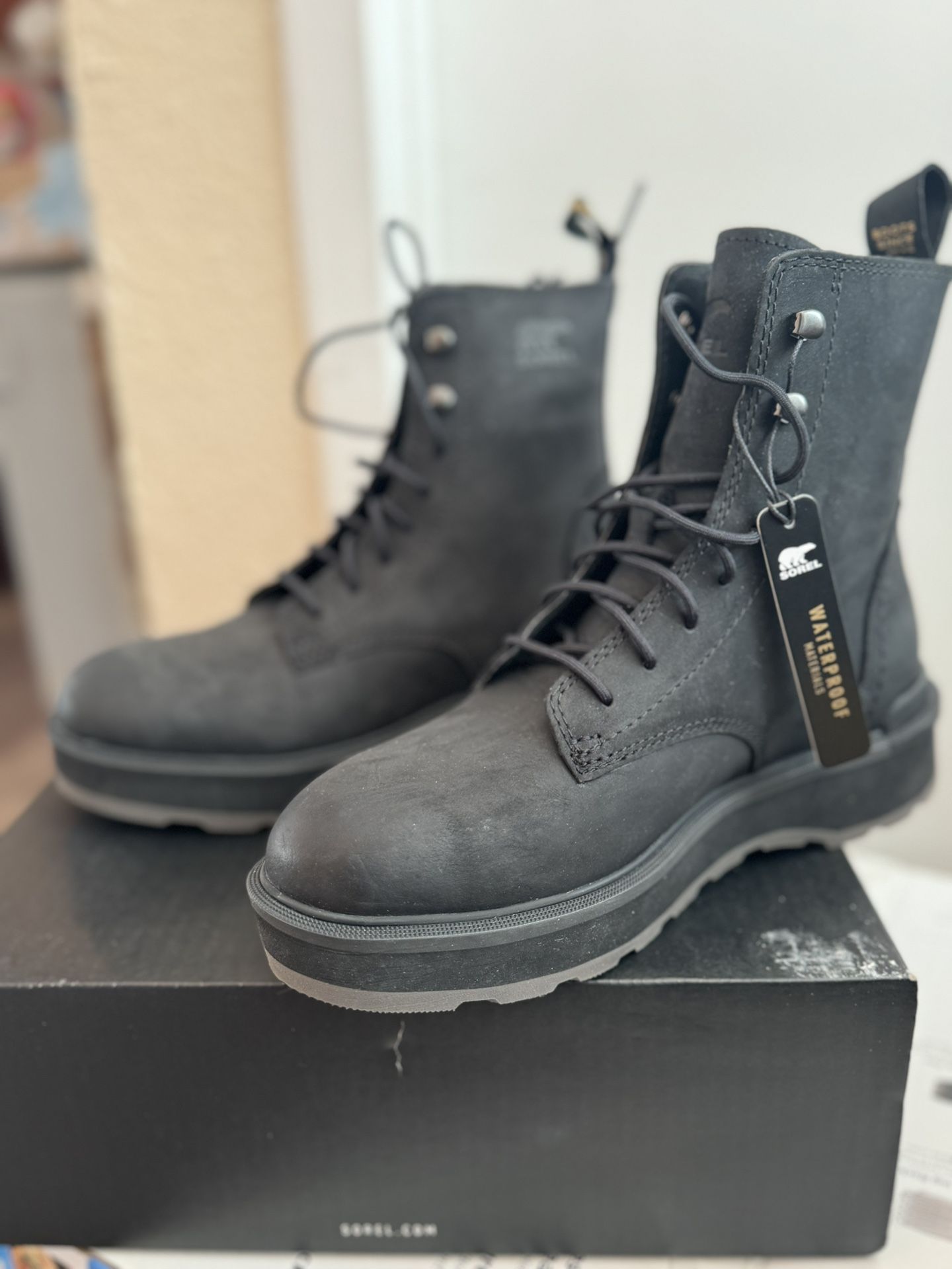 Sorel Hiline Lace up Boots