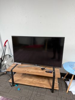 TV and table