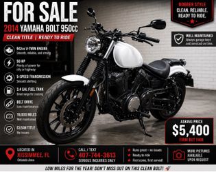 2014 Yamaha Bolt