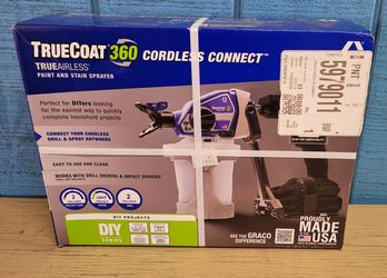 Graco TrueCoat 360 Cordless Connect Paint and Stain Sprayer -BRAND NEW