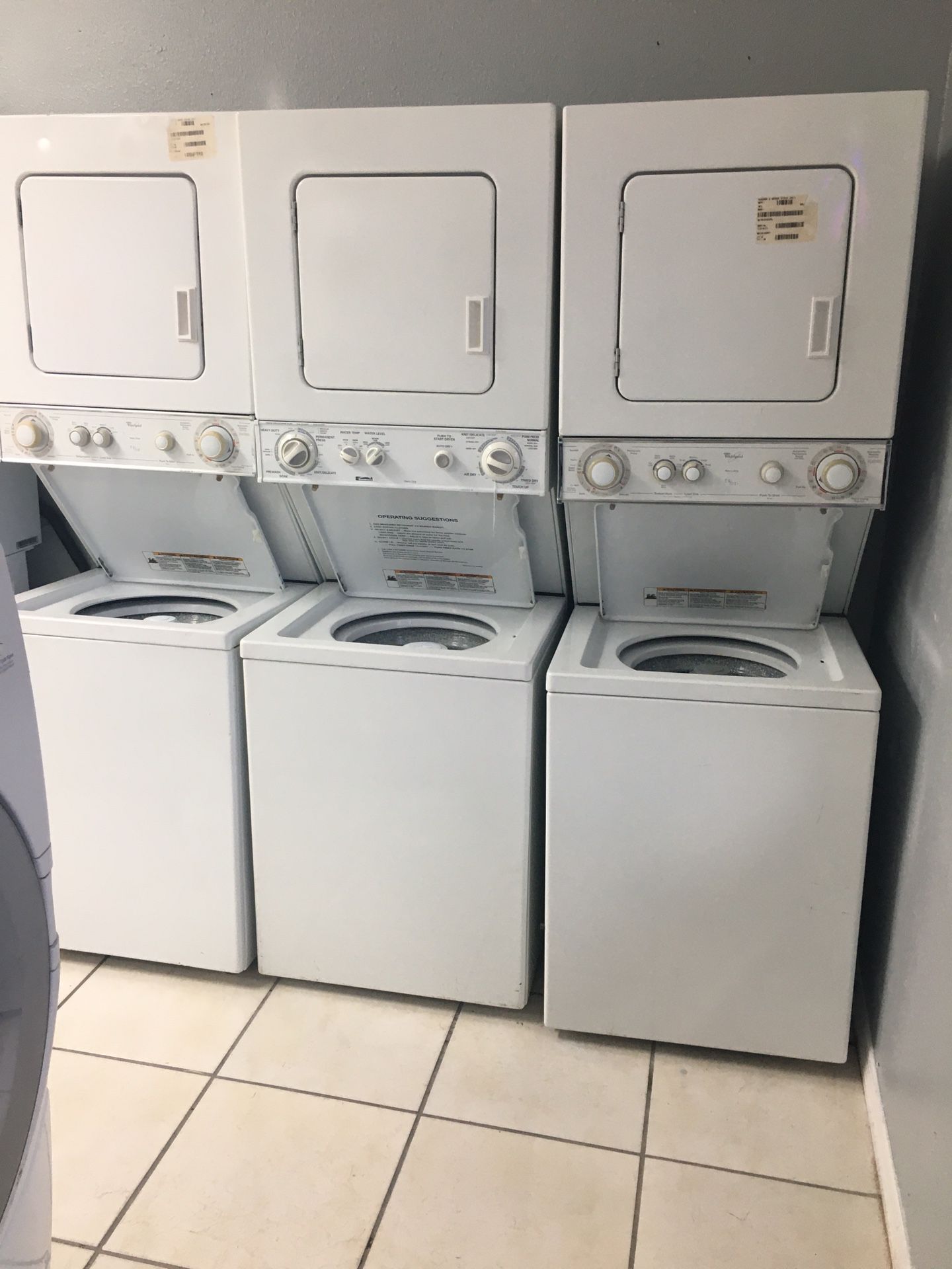 24 inch wide washer dryer combo $39 down and get it home today