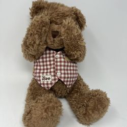 Vintage Mango Peek-a-boo Teddy Bear Plush