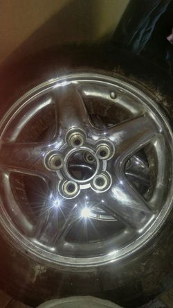 Tires with rims