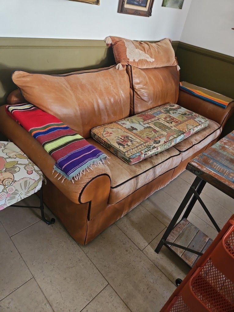 Vintage Leather Sofa