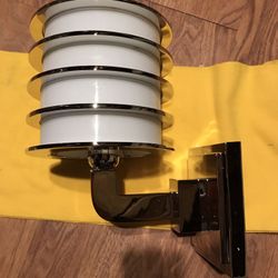 Brand New Solid polished Chrome Wall Light Fixture 