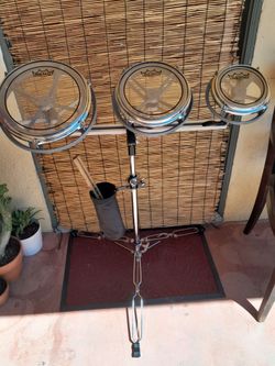 Roto Toms Drums Cymbals Percussion Music Entertainment Instruments Remo