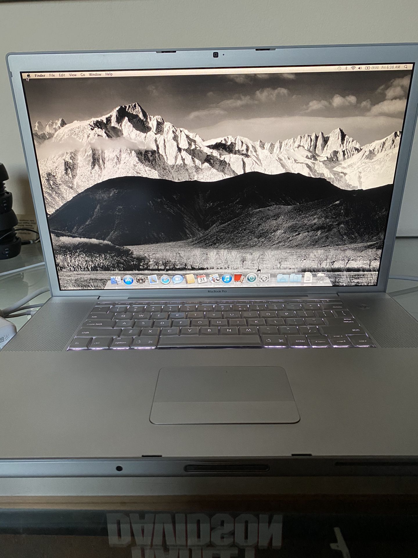 MacBook Pro 17” screen!
