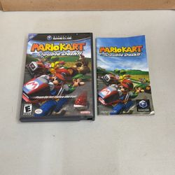 Mario Kart Double Dash Empty Case and Manual Only (Nintendo GameCube) No Game