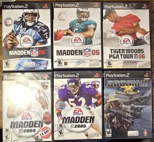 Ps2 Game Lot