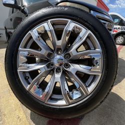 22s Chevy Gmc Denali Ultimate 2025 Wheels Rims Rines 6lug Oem 