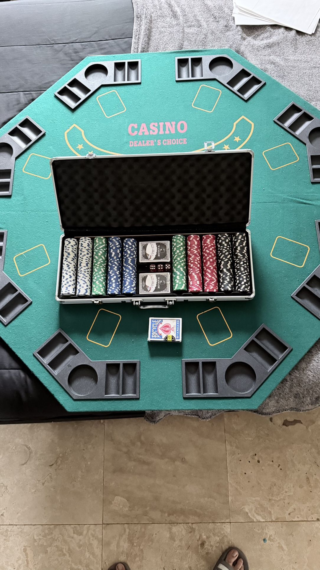 🎲 Poker Set – Casino Style 🃏