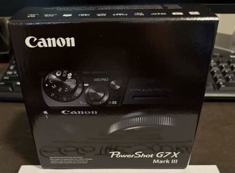 Canon PowerShot G7X Mark III Camera