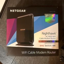 Netgear Nighthawk AC1900 WiFi Cable Modem Router