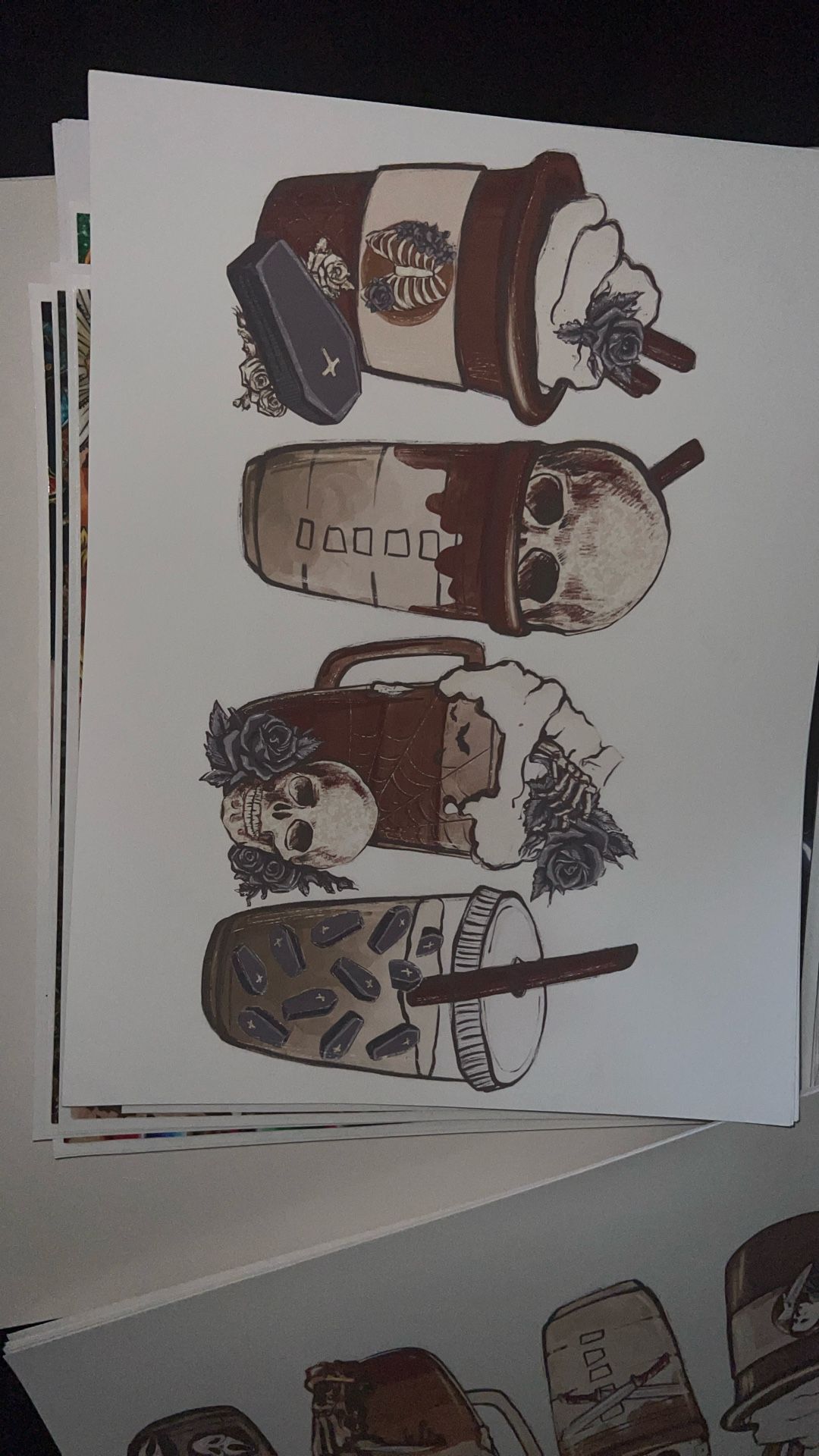 Skeleton Sublimation Paper