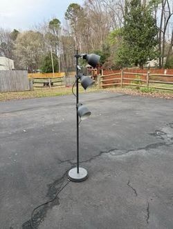 IKEA HEKTAR Floor Lamp with 3-Spotlights (3 Smart Bulbs Included)