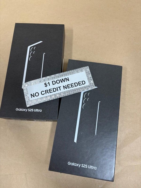 Samsung Galaxy S25 Ultra 5G - Only $1 Today Pay The Rest Later!