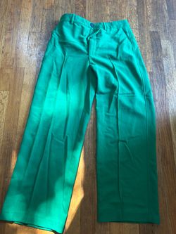 Zara green trousers Size Medium