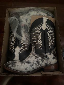 original cow hide boots