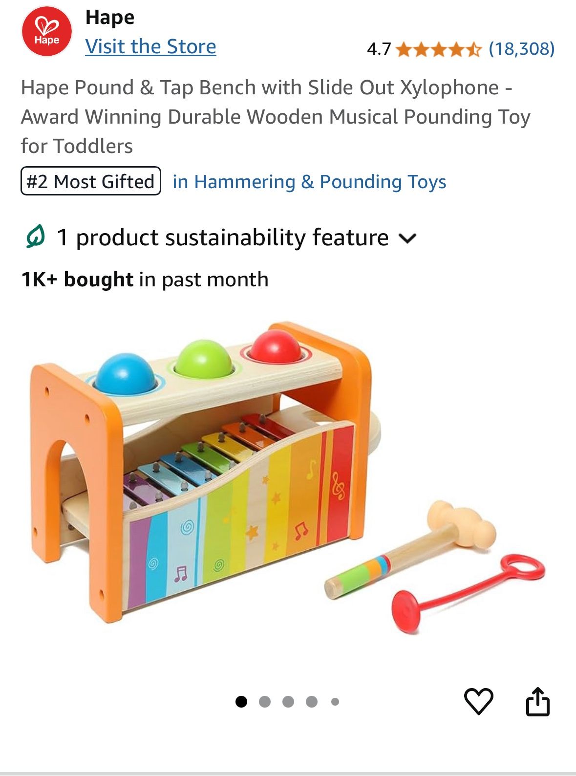 Hape xylophone