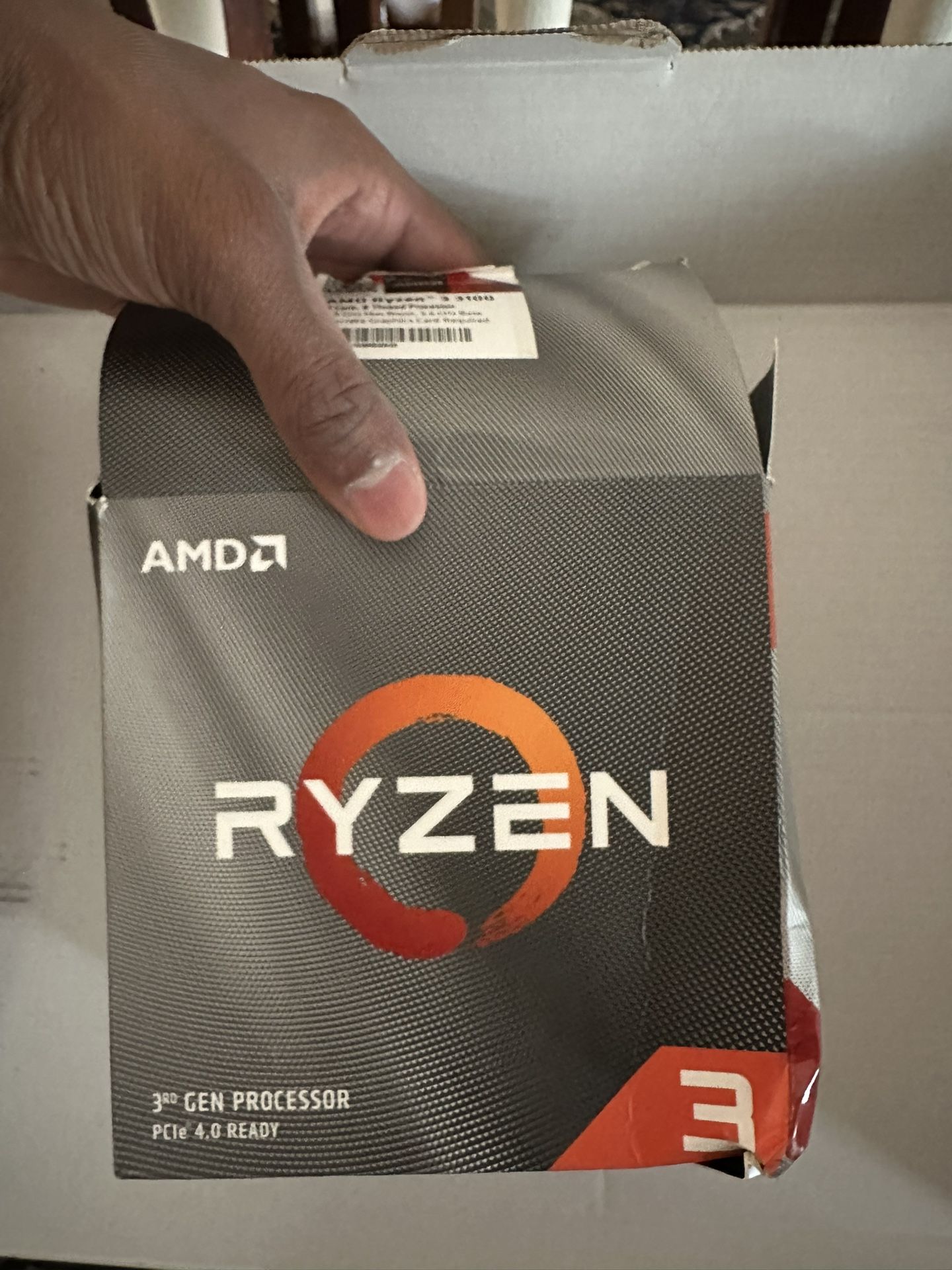 Ryzen 3 CPU With Cooler