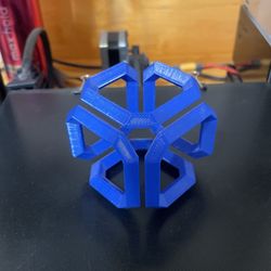 Optical Illusion Desk Art