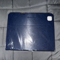iPad Pro 13 Inch Blue Leather Antbox Case, New