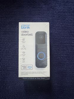 Blink Video Doorbell Security Camera