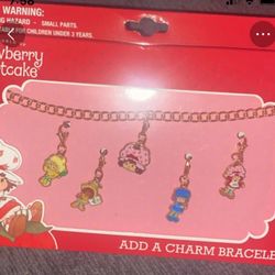 Strawberry Shortcake Charm Bracelet 