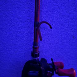Bait caster rod and reel combo