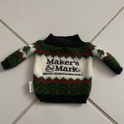 Makers Mark Puppy Sweater