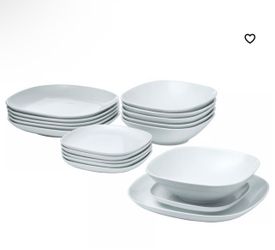 White IKEA Dinnerware set