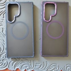 2 Fundas magnéticas para Samsung Galaxy S23 Ultra mate