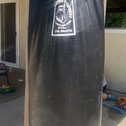 hanging punching bag for only 20 dollars 