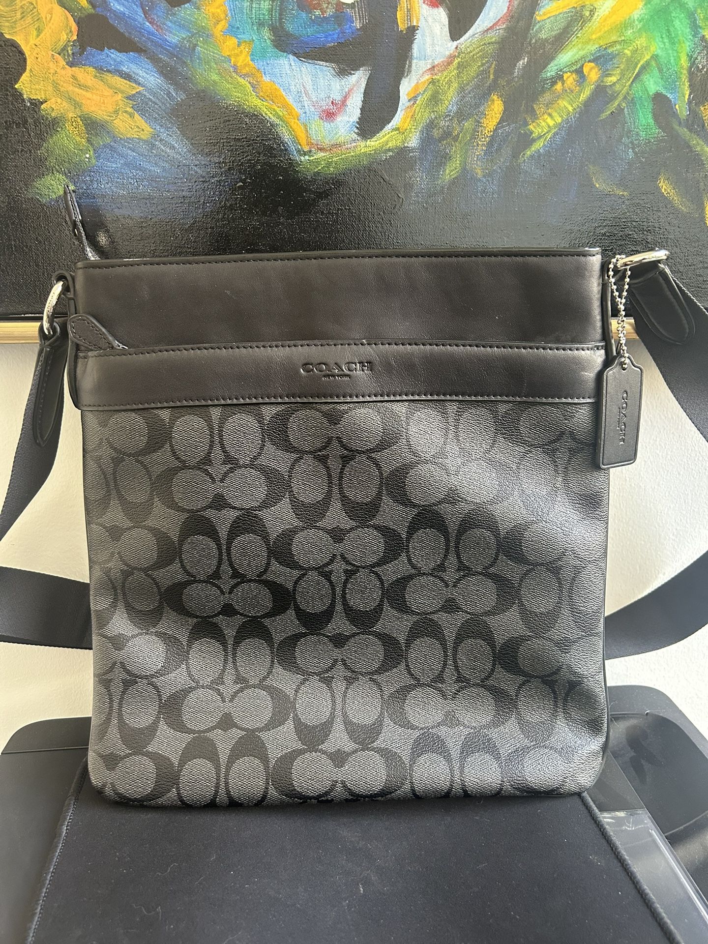 Coach Men’s Black Messenger Bag