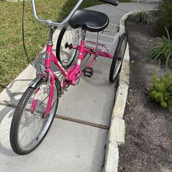 Sun 1 Spd 24 Trike Bike (Map 1st Plz)