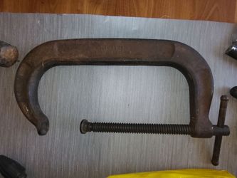 Giant c clamp brinks an cotton made in u.s.a