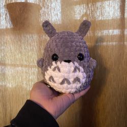 Crochet Totoro plushie
